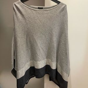 ann taylor one size poncho